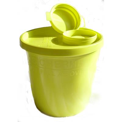 Kanüleneimer 1.5L, gelb